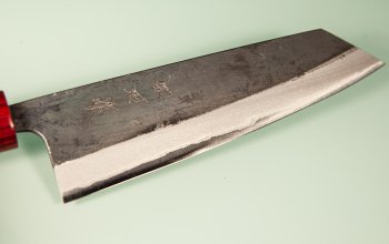 Muneishi AO2 Kurouchi Wa-Kiritsuke 165mm