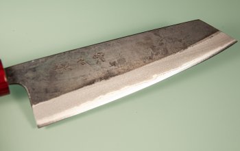 Muneishi AO2 Kurouchi Wa-Kiritsuke 165mm