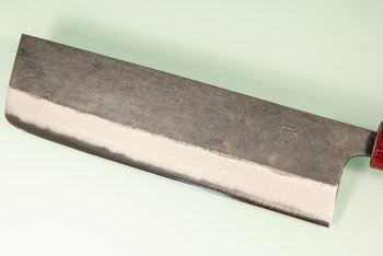 Muneishi AO2 Kurouchi Wa-Nakiri 180mm