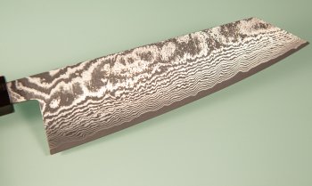 Shiro Kamo Pulverstahl Wa-Bunka 175mm Ebony