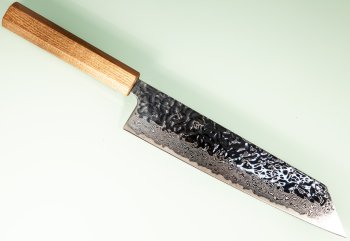 Tsunehisa AUS10 Tsuchime Damascus Wa-Kiritsuke 215mm Enjyu