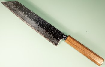 Tsunehisa AUS10 Tsuchime Damascus Wa-Kiritsuke 215mm Enjyu