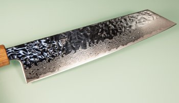 Tsunehisa AUS10 Tsuchime Damascus Wa-Kiritsuke 215mm Enjyu