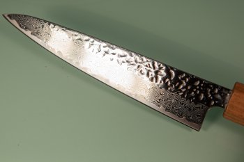 Tsunehisa AUS10 Tsuchime Damascus Wa-Petty 140mm Enjyu