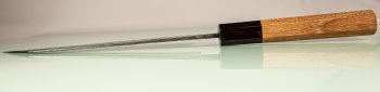 Hatsukokoro Kumokage AO2 Kuro Dama Wa-Bunka 180mm Teak