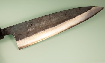 Hatsukokoro Kumokage AO2 Kuro Dama Wa-Gyuto 240mm Teak