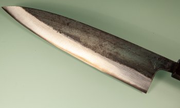 Hatsukokoro Kumokage AO2 Kuro Dama Wa-Gyuto 240mm Teak