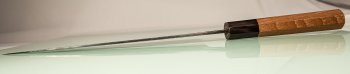 Hatsukokoro Kumokage AO2 Kuro Dama Wa-Gyuto 240mm Teak