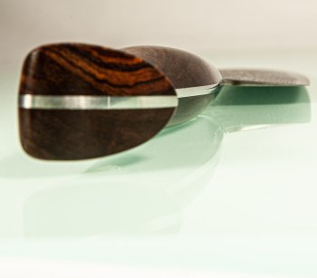 Tanaka R2 Suminagashi Santoku 170mm Ironwood