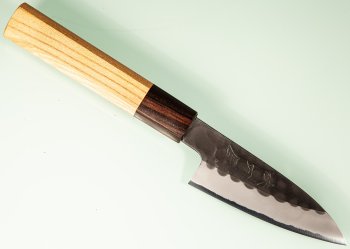 Hinoura Tsuchime Kurouchi Wa-Petty 90mm