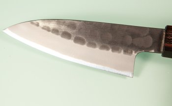 Hinoura Tsuchime Kurouchi Wa-Petty 90mm