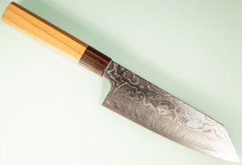 Katayama VG-10 Damascus polished Wa-Bunka 165mm