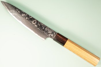 Katayama VG-10 Damascus polished Wa-Petty 140mm