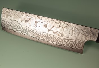 Katayama VG-10 Damascus polished Wa-Nakiri 160mm