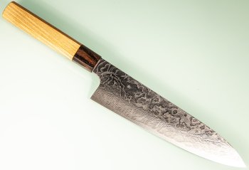 Katayama VG-10 Damascus polished Wa-Gyuto 210mm