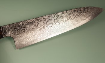 Katayama VG-10 Damascus polished Wa-Gyuto 210mm