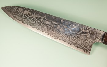 Katayama VG-10 Damascus polished Wa-Gyuto 210mm