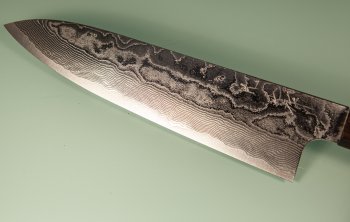 Katayama VG-10 Damascus polished Wa-Gyuto 210mm