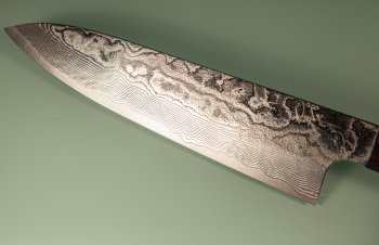 Katayama VG-10 Damascus polished Wa-Gyuto 210mm