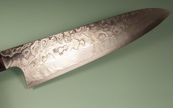 Katayama VG-10 Damascus polished Wa-Gyuto 240mm