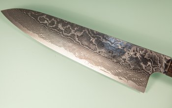 Katayama VG-10 Damascus polished Wa-Gyuto 240mm