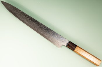 Katayama VG-10 Damascus polished Wa-Sujihiki 275mm