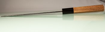 Hatsukokoro Kumokage AO2 Kuro Dama Wa-Nakiri 165mm Teak