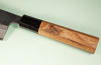 Hatsukokoro Kumokage AO2 Kuro Dama Wa-Nakiri 165mm Teak