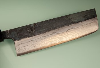 Hatsukokoro Kumokage AO2 Kuro Dama Wa-Nakiri 165mm