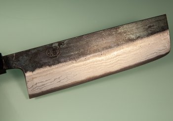 Hatsukokoro Kumokage AO2 Kuro Dama Wa-Nakiri 165mm