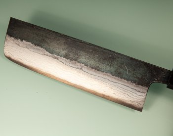 Hatsukokoro Kumokage AO2 Kuro Dama Wa-Nakiri 165mm