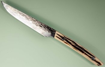 Takeshi Saji R2 Diamond Damascus Steak 125mm Bone