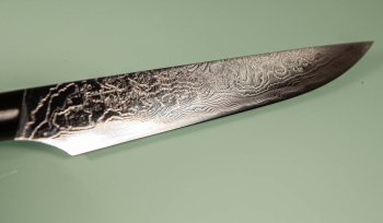 Takeshi Saji R2 Diamond Damascus Steak 125mm Bone