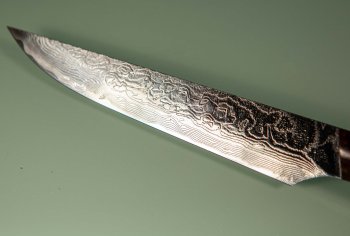 Takeshi Saji R2 Diamond Damascus Steak 125mm Bone