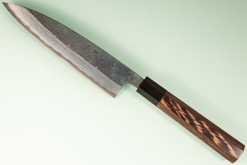 Hatsukokoro Kumokage AO2 Kuro Dama Wa-Petty 150mm Wenge