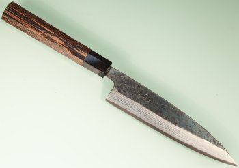 Hatsukokoro Kumokage AO2 Kuro Dama Wa-Petty 150mm Wenge