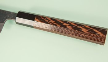 Hatsukokoro Kumokage AO2 Kuro Dama Wa-Petty 150mm Wenge