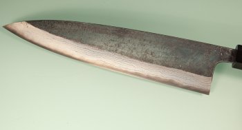 Hatsukokoro Kumokage AO2 Kuro Dama Wa-Gyuto 240mm Wenge