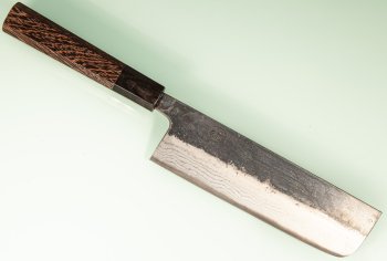 Hatsukokoro Kumokage AO2 Kuro Dama Wa-Nakiri 165mm Wenge