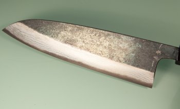 Hatsukokoro Kumokage AO2 Kuro Dama Wa-Santoku 180mm Wenge