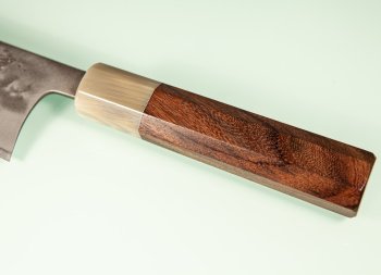 Tadafusa Orca Wa-Bunka 180mm Nashiji Aogami 2 Rosenholz/helles Bffelhorn