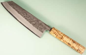 Tadafusa Orca Wa-Bunka 180mm Nashiji Aogami 2 Ahorn