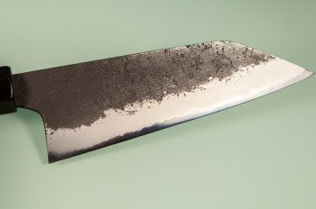 Mazaki Kurouchi Nashiji Wa-Santoku 155mm