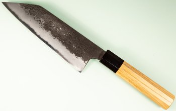 Mazaki Kurouchi Nashiji Wa-Santoku 170mm