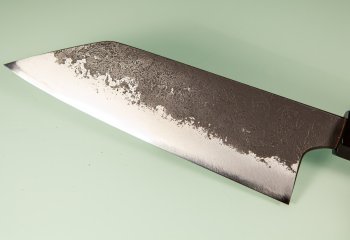 Mazaki Kurouchi Nashiji Wa-Santoku 170mm