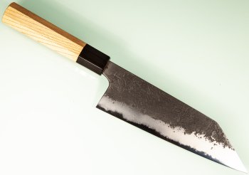 Mazaki Kurouchi Nashiji Wa-Santoku 190mm