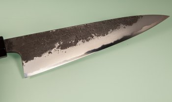 Mazaki Kurouchi Nashiji Wa-Gyuto 215mm