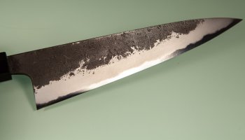 Mazaki Kurouchi Nashiji Wa-Gyuto 215mm