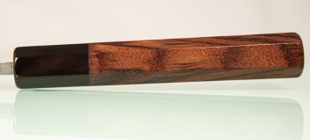 Tadafusa Orca Wa-Bunka 190mm Hammered SLD Rosenholz/dunkles Bffelhorn