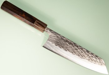 Tadafusa Orca Wa-Bunka 190mm Hammered SLD Rosenholz/helles Bffelhorn